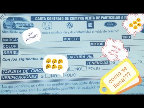 Contrato de Compraventa de Vehículo Sencillo en México: Guía y Ejemplos