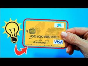Tarjeta de crédito de cartón: Cómo hacerla paso a paso