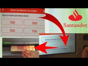 Retirar efectivo sin tarjeta en cajeros Santander: guía completa